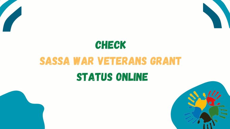 Check SASSA War Veterans Grant Status Online